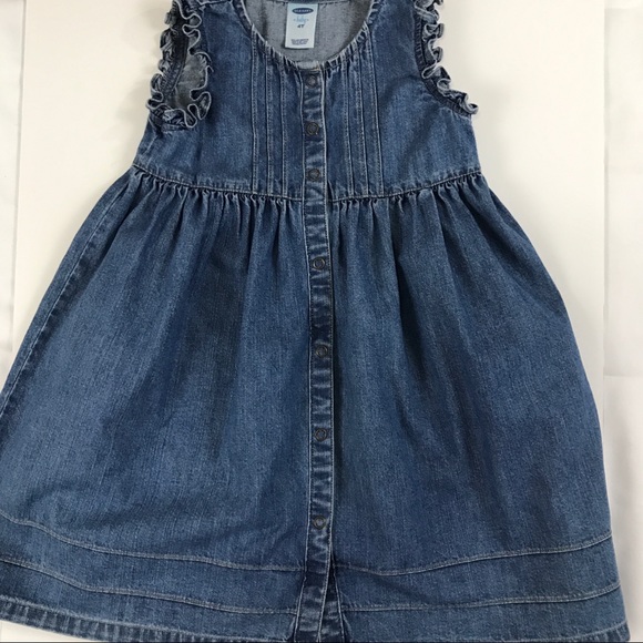 Old Navy Other - Old Navy kid girl dress size 4T denim